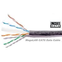 305m CAT6 Network Cable Reel 4 Pair Solit - Grey